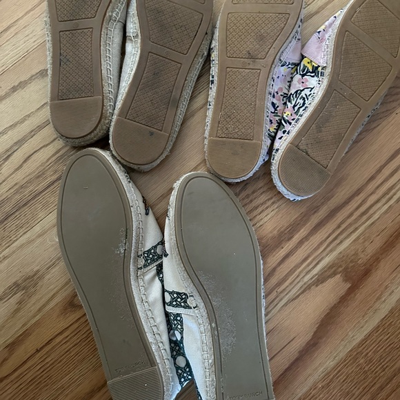 Size 10 Tory Burch Espadrille, set of 3 bundle, loved and now ready for new fun - Picture 3 of 6